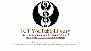 ICT  Mastering High Probability Scalping Vol 1 of 3 [upl. by Yesrod690]