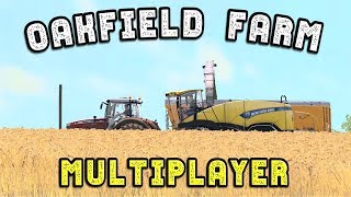 farming simulator 2017 oakfield farm Episode 13 on the server [upl. by Skvorak]