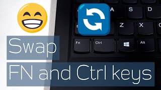 How to swap FN and Ctrl keys in Lenovo X1 Carbon 6th Gen [upl. by Atteve]