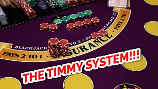 BEST SYSTEM EVER  quotThe Timmyquot Blackjack System Review [upl. by Robenia]