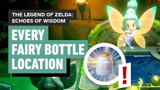 Legend of Zelda Echoes of Wisdom  All Fairy Bottle Locations Great Fairy Location [upl. by Derrick333]