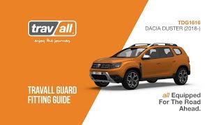 Dacia Duster 2018  TDG1616  Travall Guard Fitting Guide [upl. by Enovahs821]