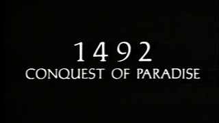 1992 Trailer 1492 Conquest of Paradise [upl. by Esmerolda]