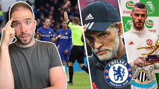 Chelsea At Risk Of MORE Suspensions  Thomas Tuchel SPEAKS  De Gea To NEWCASTLE [upl. by Ellerrad957]