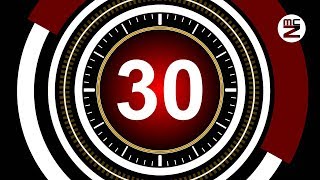 COUNTDOWN TIMER ⏳ 30 seconds Countdown  ⏱ 30 seconds timer  30 秒倒數 [upl. by Anyak257]