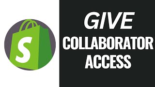 How To Give Collaborator Access In Shopify [upl. by Nahsar371]