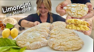 BISCOTTI LIMONCINO 🍋 Mandorle e Limone 🍋 DESSERT facili e veloci [upl. by Yelwah87]