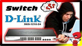 ✔ Switch Dlink DGS121024  UNBOXING REVIEW  Configuración Básica [upl. by Adnor]