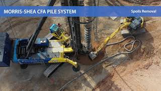 MorrisShea CFA Continuous Flight Auger Pile [upl. by Had545]