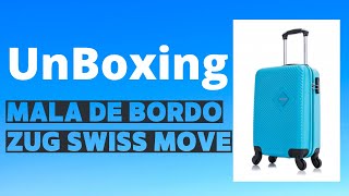 UnBoxing Mala de bordo Zug [upl. by Odravde269]