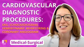 Cardiovascular Diagnostic Procedures amp Coronary Angiogram  MedicalSurgical  LevelUpRN [upl. by Stoneham845]