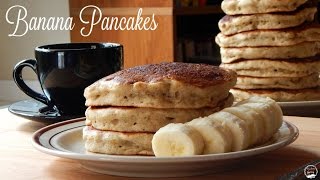 Banana Pancakes Recipe  How to Make Banana Pancakes From Scratch  The Sweetest Journey [upl. by Lammaj102]