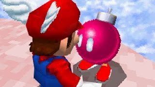 Super Mario 64 DS Walkthrough  Part 19  Rainbow Ride [upl. by Oznol]