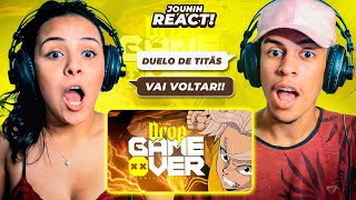 O 7 MINUTOZ TÁ VOLTANDO  Drop Game Over Trailer Oficial   React em Casal  🔥 [upl. by Relyuhcs147]