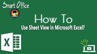 How To Use Sheet View in Microsoft Excel [upl. by Noevad]