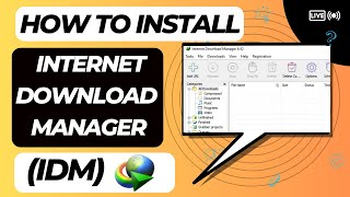 How To Download amp Install Internet Download Manager IDM In PCLaptop [upl. by Allemaj]