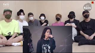 bts reaction to blackpink Encore Duu du duu du remix blackpink [upl. by Alviani]