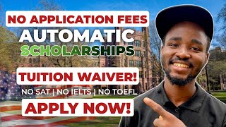 Study with Scholarships for International Students 2023 20242025  No application fees APPLY NOW [upl. by Jacobba]