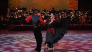 Christoph Kies und Blanca Ribas Turon  Dancing Espana Cani Paso Doble 2009 [upl. by Khudari]