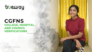 CGFNS – COLLEGE HOSPITAL AND COUNCIL VERIFICATIONS MALAYALAM [upl. by Airdnola420]