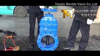 DN300 Resilient Seated Gate Valve Assembly Process [upl. by Animor]