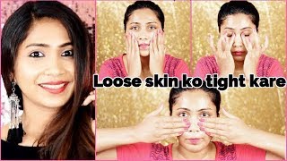 Do this Facial Massage for 5 Mins and look 10 years youngerFor Skin Tightening amp Brightening Rabia [upl. by Heindrick637]