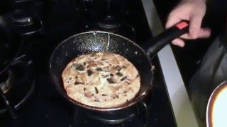 Egg Plant Aubergine omelette recipe [upl. by Asehr]