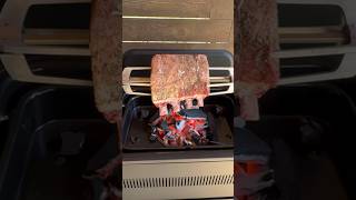 Rotisserie Prime Bone Rib  Al Frugoni  Open Fire Cooking [upl. by Kile]