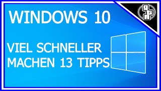 Windows schneller machen 🆗 13 TIPPS amp TRICKS Den langsamen PC optimieren und beschleunigen [upl. by Preiser]