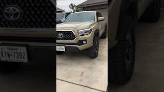 Goodyear Ultra Terrain AT 26575R16 tires Tacoma TRD Off Road [upl. by Inge396]