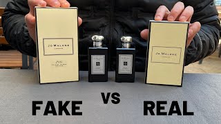 Fake vs Real Jo Malone Myrrh And Tonka Perfume [upl. by Dloreg]