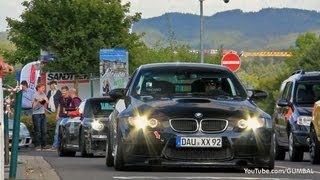 2x BMW E92 M3 V8 GT by Schirmer Race Engineering  Racing on the Nurburgring [upl. by Pembroke]