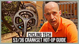 5336 Crankset Modification  Shimano Dura Ace Crankset HotUp Guide [upl. by Menides]