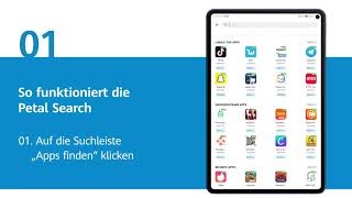 HUAWEI Petal Search auf den HUAWEI MatePads  So funktionierts [upl. by Walkling]
