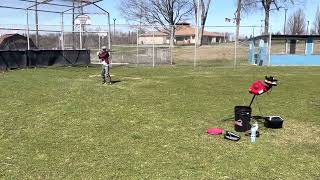 Heater Sports Pitching Machine 10u March 2023 [upl. by Tichonn]