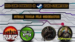 HOW TO GENERATE FILE FOR STEAMTOOLS TO DOWNLOAD PAID GAMES FOR FREE [upl. by Stanislaus]