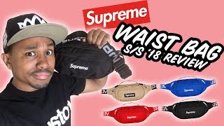 SUPREME WAIST BAG SS18 [upl. by Regen]