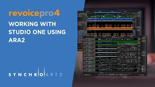 Working with Revoice Pro 4 and Studio One using ARA2 [upl. by Herr]