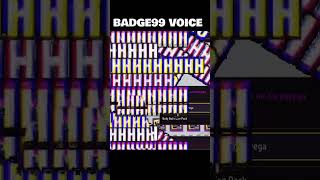 Badge99 Voice VS Freefire Voice Notes freefire badge99 shortsfeed trending short shortvideo [upl. by Valenka389]