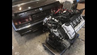 BMW E30 BBS V8 44 PROJECT BUILD [upl. by Charisse]