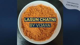 Lasun Chutney Recipe [upl. by Costin]