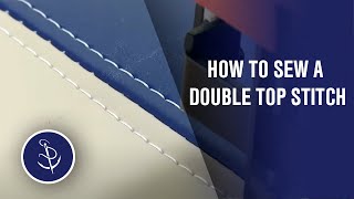 How to Sew a French Seam  Double Top Stitch [upl. by Yroj588]