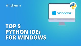 Top 5 Python IDEs For Windows  Best Python IDEs  Python IDEs For Beginners  Shorts  Simplilearn [upl. by Niles]