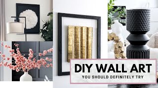 5 Creative Ways To Make Wall Art You Should Definitely Try [upl. by Purpura]