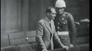 Rudolf Hess Nuremberg Competency Hearing 1945 [upl. by Nnaitak]