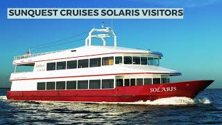 Sunset Cruises SOLARIS Visitors Guide [upl. by Bahe]