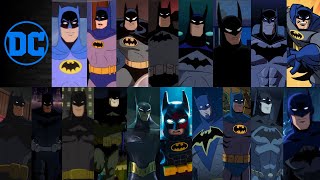 Batman Evolution Animated TV Shows and Movies  2019 80th Anniversary [upl. by Nnav]