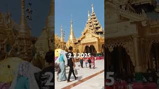 Shwe Dagon Pagoda၊ ၁၁နာရီခွဲ ရွှေတိဂုံစေတိတော် shwedagonpagoda shwedagon [upl. by Ettie581]