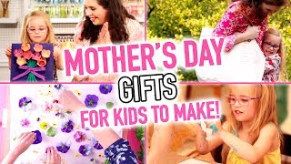 Mothers Day Crafts  4 DIY Mother’s Day Gifts for Kids to Make [upl. by Danyelle924]