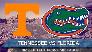 Tennessee vs Florida  NCAA College Football Today 91623 Full Game Highlights NCAA 14 Sim [upl. by Noxin]